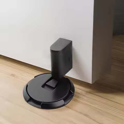 Mechanical No Drilling Door Stopper Windproof Magnetic Door Stopper Keep Door Open Punch-Free Mechan