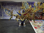 bb戰士167 獅龍凰 初版 彩電鍍結晶輝羅鋼