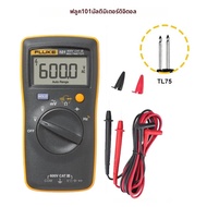 Fluke | ชุดมัลติมิเตอร์ดิจิตอล Fluke 101/101+/101 ของแท้ ระบบ Auto Range CAT III 600V เครื่องมือวัดส