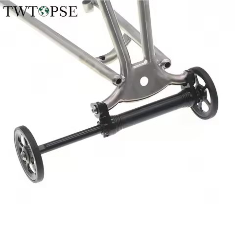 TWTOPSE Bike Easy Wheel Extension Rod For Brompton Folding Bicycle A C P T Line Rear Cargo Rack Tita