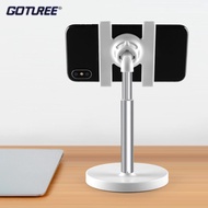 Cell Phone Stand Adjustable Universal Phone Holder Aluminum Alloy for Desk QDE [Goturee.ph]