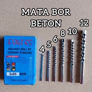 MATA FORTEC CONCRETE DRILL BIT 4 / 5 / 6 / 8 / 12 MM FORTEC CONCRETE DRILL BIT