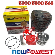MESIN ORIGINAL NEW WEST CYLINDER BLOCK ASSY - boring kit - complete BLOCK for Sinso mini chainsaw en