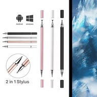 Universal 2 In 1 Stylus Pen for Huawei MatePad 10.4 2020 MatePad Air 11.5 SE 10.4 2022 11 2023 2021 T8 T10s for MatePad Pro 10.8 12.6 C5e Drawing Tablet Capacitive Screen Touch Pen