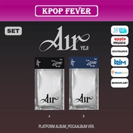 ITZY YEJI - [ AIR ] FIRST SOLO ALBUM / POCA - PLATFORM ALBUM ver. (SET)