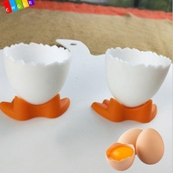 CHAAKIG 1/2/4Pcs Egg Cup Holder Boiled Accessories Opener Eggs Container