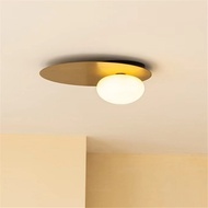 Nordic Creative Ceiling Light Aisle Entrance Balcony Glass Ceiling Light Hotel B & B Corridor Ceilin