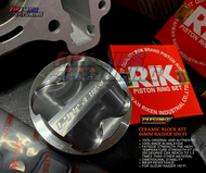 66MM SUZUKI RAIDER 150 FI PITSBIKE CYLINDER BLOCK DOME FORGED PISTON KIT (66MM)