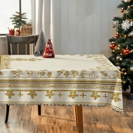 Christian Catholic Altar Tablecloth Holy Week Cross Decor Church Tablecloth