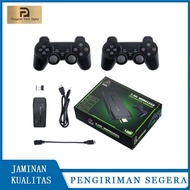 Game Stick Retro M8 Konsol Game Gamepad Nirkabel HDMI TV 10.000 Video Game Retro