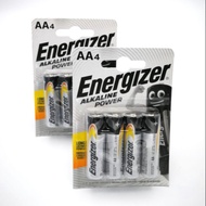 Bundle of Energizer AA(2A)×4 Alkaline Power Battery