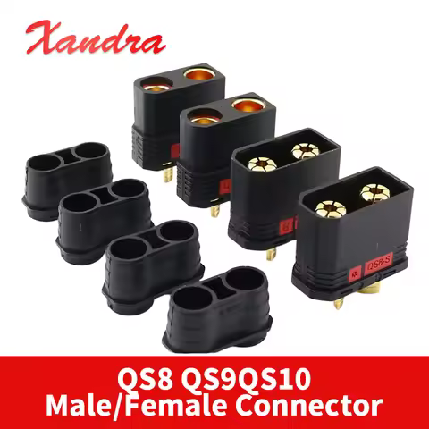 QS8 QS9 QS10 Aviation Model Male Female Connector F Forklift Electric Motorcycle Battery Anti Spark 