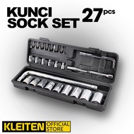 NEW 27 Pcs Socket Wrench - 27 Pcs Socket Wrench - 27pcs Socket Wrench Set - 27pcs Socket Wrench Set 