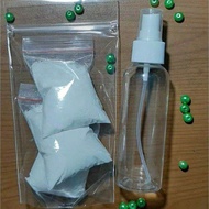 Deodorant Spray Tawas Bubuk paket 100g Alami Penghilang Bau Kaki bau badan Free Botol Semprot