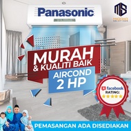 2HP Panasonic Aircon Murah Cheap Aircond with Installation services NON-INVERTER &amp; INVERTER 2 hp