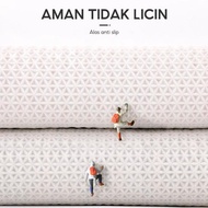 Dajiang Velvet Room Mat - Yellow/Gray/Brown