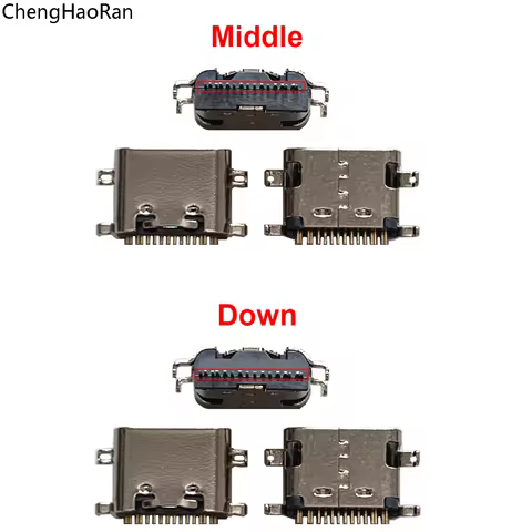 20-100pcs Tablet PC Type C USB Jack Charging Socket Connector for Smart Xiaole Learning Machine X10 