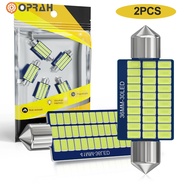 2PCS C10W C5W LED Festoon 31mm 36mm 39mm 41mm Bulbs Canbus No Error 6000k 12V 3014 36SMD Car Interio