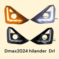 ไฟตัดหมอก Drl Dmax ปี 2024- 2025 ตัวสูง hilander ไฟหรี่ ไฟเลี้ยว led