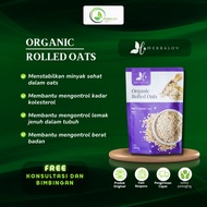 HERBALOV Organic Rolled Oat Diet Supplement DBH