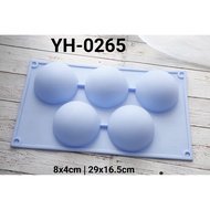 YH-0265 Round entremet chocolate pudding silicone mold silicone mould