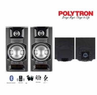 POLYTRON Speaker Aktif PAS 8E12 [BluetoothUSB] Pengiriman Seluruh INDONESIA