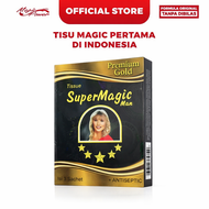 Tisu Super Magic Pria Premium Gold – Tissue Herbal Dewasa Original Kemasan Eksklusif