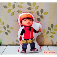 Boboiboy Pillow CUSTOM Name/BOBOIBOY Doll PRINTING CUSTOM Name