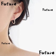 FUTURE Heart Hoop Earrings Jewellery Gift Brand  Costume Jewellery Heart Shape