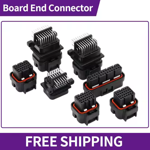 1/5/50PCS AMP Board End Wiring Automobile Connector Sealed Waterproof Plug PCB Needle Socket776262-1