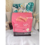 TULIP Embassy Couverture Dark Chocolate Chocolate Koverture Button 56% Easy to Melt Tulip 2.,5 kg