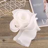 Set2m/5m/ 10 Meters Ruffled chiffon lace version 6.5cm