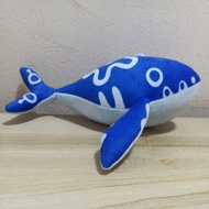 0102 High quality 28cm plush toy Blue Whale pendant doll 绒毛蓝鲸鱼公仔挂件