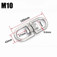 Swivel Kapsul SS304 M8/M10 Gesper Putar Stainless / Swivel SS 304