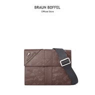 Braun Buffel Jacob Small Messenger In Sepia