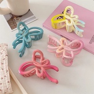 Set 3 cặp tóc bướm 10cm màu Pastel Ombre Hot Trend - Kẹp tóc nữ bản to cài tóc xinh thời trang