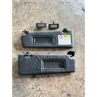 BMW X5 E70 sun visor with lamp (original used)1 pair price