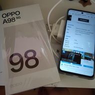OPPO A98 5G Second Black / Hitam 