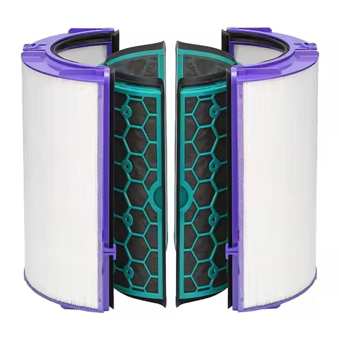 Carbon Filter for Dyson TP04/HP04/DP04/TP05/HP05 Pure Cool Hepa Purifier Sealed Two Stage 360 Degree