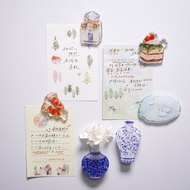 原創設計滴膠冰箱貼 花瓶可插畫