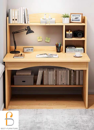 Best Sicilia Meja komputer Meja laptop Meja Belajar Rak Buku minimalis