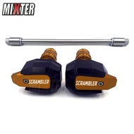 สำหรับ DUCATI Scrambler 800 Scrambler800อุปกรณ์เสริมรถจักรยานยนต์แผ่นเลื่อนโครง CNC กันชนป้องกันการต