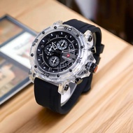 PROMO RAMADHAN MOWATCH JAM TANGAN SWIS ARMY CHRONO AKTIF STRAP RUBBER MODEL TERBARU BISA COD