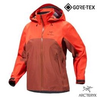 RV城市【ARCTERYX 始祖鳥】送》女 輕量防風 連帽防水外套GORE-TEX Beta AR X000006605