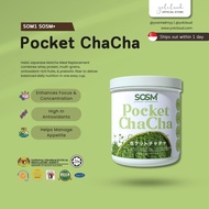 SOM1 SOSM+ Pocket ChaCha - Japanese Matcha Meal Replacement Protein Shake Halal (450g)