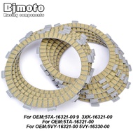 Clutch Friction Plates For Yamaha WR450F YZ450F YZ 450 F YZ426 WR426 FN/FP FJ09 FJ-09 XSR900 MT09 MT