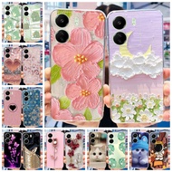 Xiaomi Poco C65 2023 Cute Printing Case POCO C65 C 65 4G Soft Silicone TPU Phone Casing