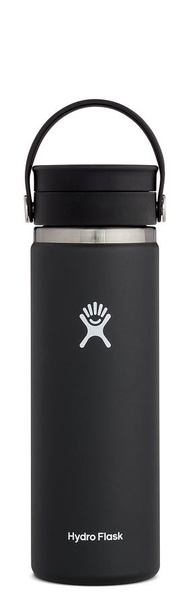 Hydro Flask 20oz旋轉咖啡蓋保溫鋼瓶/ 時尚黑