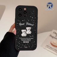 Gs-56 Et-98 Ss975 Silicone Case 3D Silver Bear Friend Softcase Casing hp For Oppo A3X A1 A98 A3S A5 