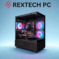 Rextech Custom PC AMD Ryzen RX 7600 Gaming PC Budget High Spec RYZEN 5500 NVME SSD
